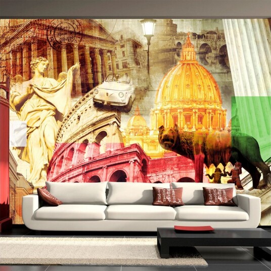 Fototapet Room collage 100x70 - Artgeist sp. z o. o.