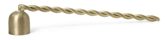 ferm LIVING Twist lysslukker brass ferm LIVING Twist lysslukker brass