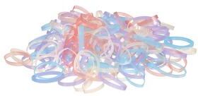 Sibel Mini Hair Elastics Primrose Pastel   500 stk.