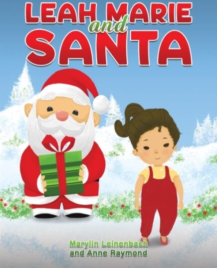 Leah Marie and Santa Leah Marie and Santa