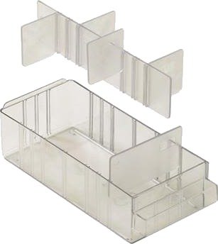 Raaco 102049 Skillevegg 57 × 135 mm, 16-Pakning