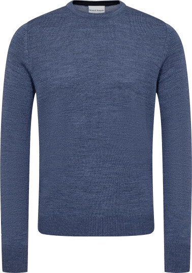 Bruun & Stengade Bs Jupiter Regular Fit Knitwear Blue M