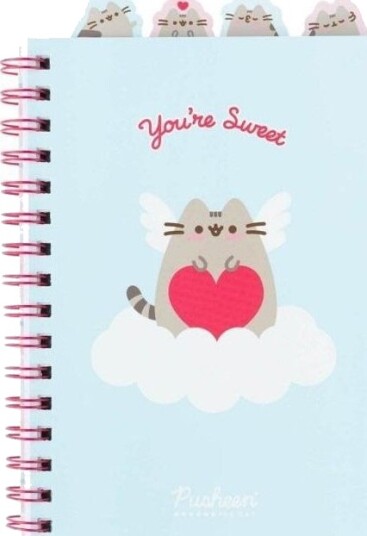 Pusheen Pusheen A5-Notisbok Fra Purrfect Love-Samlingen Pusheen Pusheen A5-Notisbok Fra Purrfect Love-Samlingen