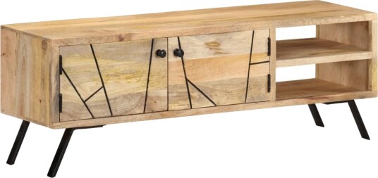 vidaXL TV-skap 110x30x40 cm heltre mango vidaXL TV-skap 110x30x40 cm heltre mango