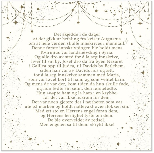 Servietter Juleevangeliet 20pk