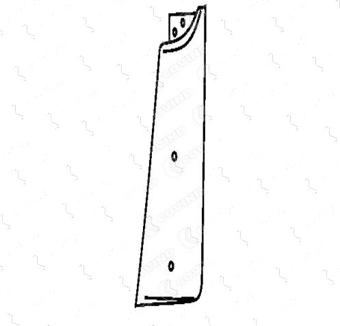 COVIND CF0/161 Røkledeplate, førerhus COVIND CF0/161 Røkledeplate, førerhus