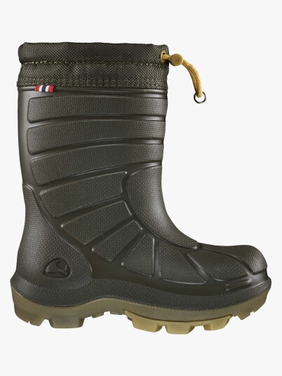 Viking Extreme  Fôrede Gummistøvler Hunting Green/Khaki 32