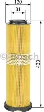 Luftfilter BOSCH F 026 400 205