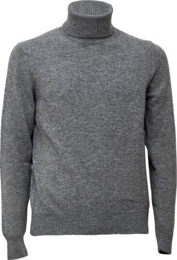 Zanone, Herre, Strikkevarer, Grå, 2XL,