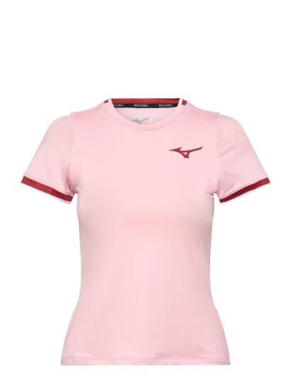 Mizuno Stargazer Short Sleeve Tee W Pink M