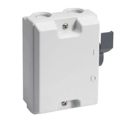 ABB 2CMA142302R1000 Strømbryter plastkapsling, 3-polet, 16 A Type: BA 316