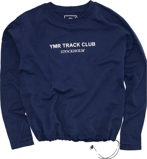 YMR Track Club Stockholm Ladies Thermal Sweatshirt Blå M