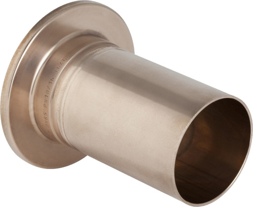 54 mm Flens med nippel Cunife PN 10/16