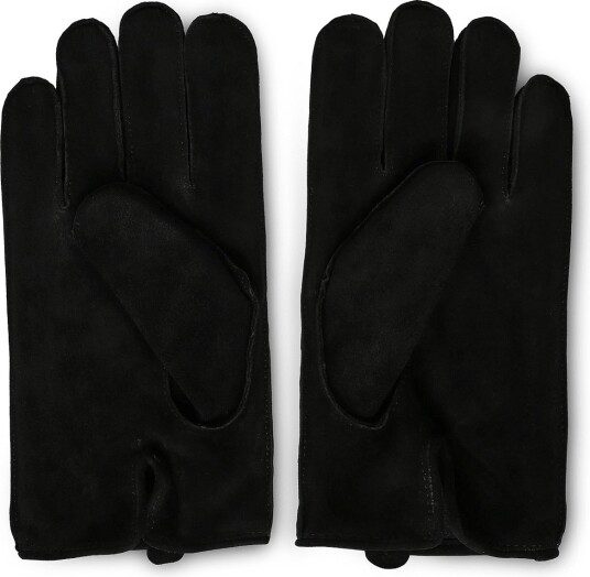 Polo Ralph Lauren Leather-Everyday Suede Glove - BLACK - L