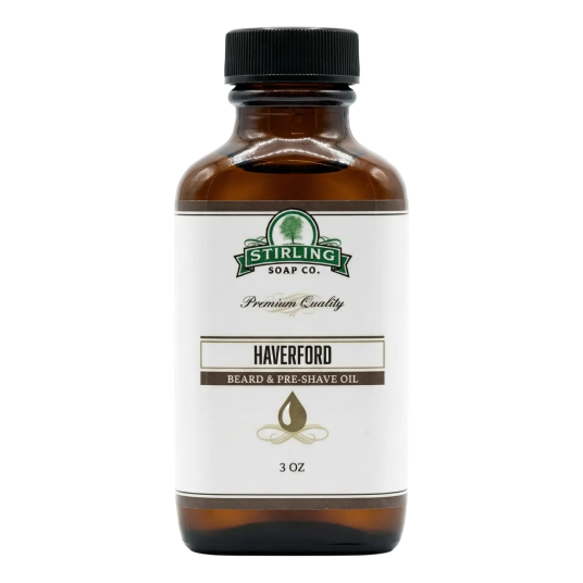 Stirling Soap Co. barberog skjeggolje Stirling Soap Co. barberog skjeggolje