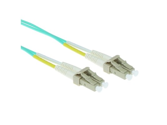 Act 2.5 Meter Lszh Multimode 50/125 Om3 Fiber Patch Cable Duplex With Lc Connectors. Lc/Lc 50/125 Dup Om3 2.50M (Rl9653)
