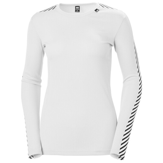 Helly Hansen Dame HH Lifa Crew Performance Basislag Hvit Xs HvitXS