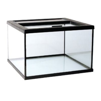 Helglass terrarier, toppbetjent - 60x40x40 cm