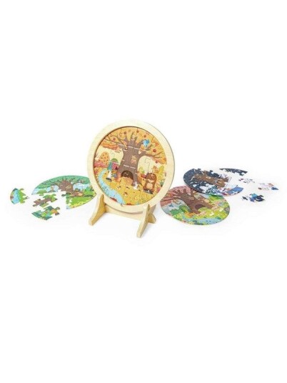Hape 4 Seasons Layer Puzzle Hape 4 Seasons Layer Puzzle