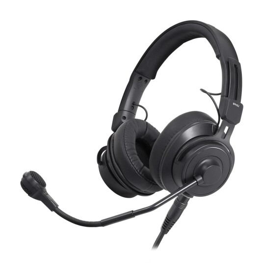 Audio-Technica BPHS-2UT Broadcast set Stereo, dynamisk mik, uterminert