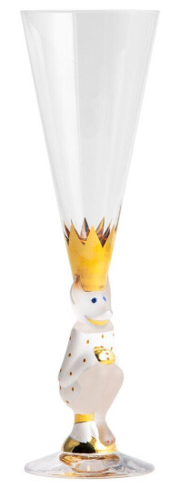 Orrefors The Sparkling Devil champagneglass 19 cl Hvit