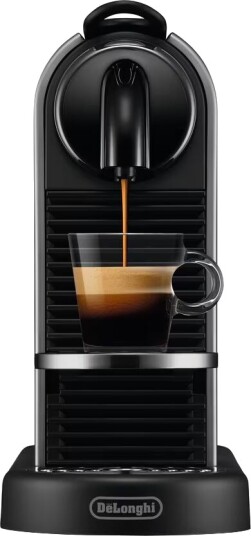 Nespresso CitiZ kaffemaskin av Delonghi EN220T (platina stål) Nespresso CitiZ kaffemaskin av Delonghi EN220T (platina stål)