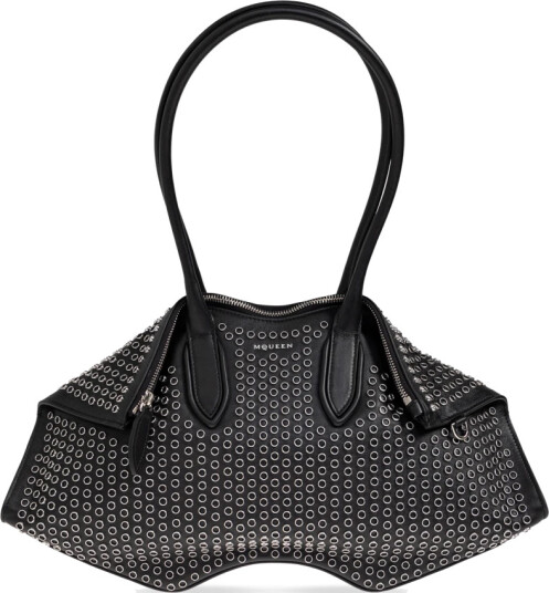 Alexander McQueen Dame Vesker Svart ONE SIZE,