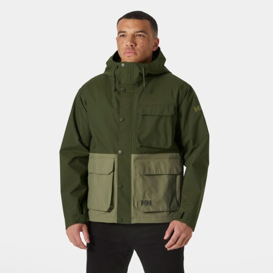 Helly Hansen Escape Utility Regnjakke Herre Grønn XL Helly Hansen Escape Utility Regnjakke Herre Grønn XL