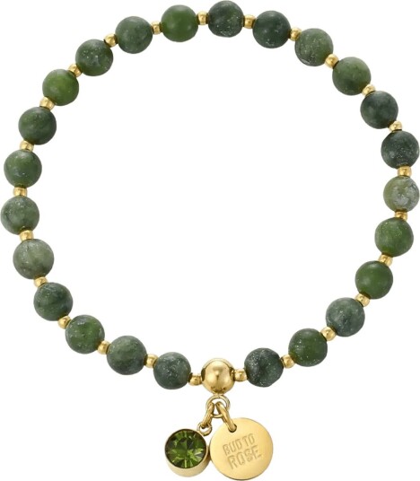 Bud To Rose Beverly Bracelet Green/Gold   Green   ONE SIZE
