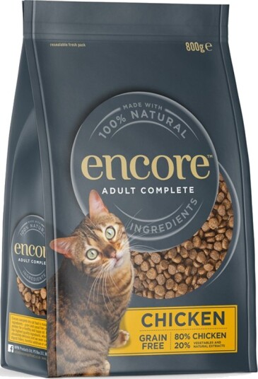 Encore Tørrfôr Cat Kylling 800 G