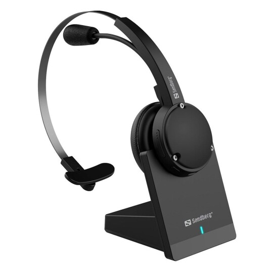 Sandberg Bluetooth Business Pro Headset med Mikrofon On-Ear Svart Sandberg Bluetooth Business Pro Headset med Mikrofon On-Ear Svart
