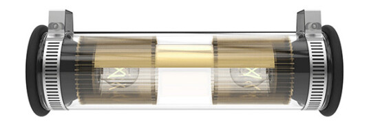 In The Tube 350 Vegglampe Gull