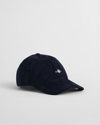 Teens Shield Corduroy Cap EVENING BLUE LXL