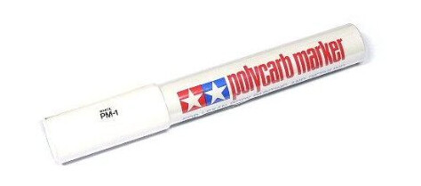 Tamiya PM-1 White Color Polycarb Paint Marker
