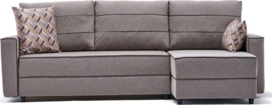 Highbank Sovesofa m. Divan 4 seters 200x150   Krem