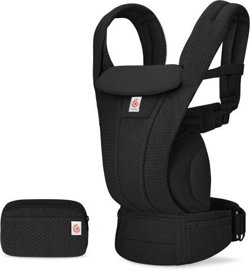 Ergobaby Omni Deluxe Bæresele Mesh Onyx Black
