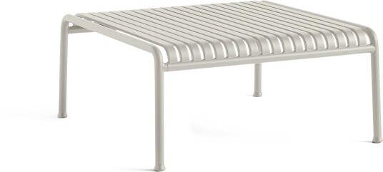 Hay   Palissade Low Table 81,5 X 86 / Sky Grey   Utendørs Sofabord   Ronan & Erwan Bouroullec   Grå   Metall