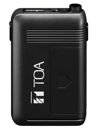 Toa Wm-5325 H01 Oppladbar Lommesender 64ch U/mikrofon Og U/batteri, 576-606mhz