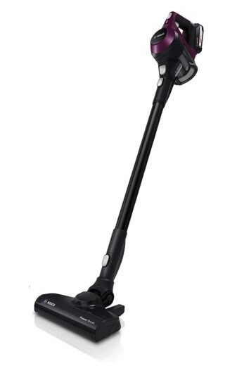 Bosch Bcs6111p 2 I 1 Stavstøvsuger Uten Pose Blåbær Rektangulær Tørr 85 Db Bosch Bcs6111p 2 I 1 Stavstøvsuger Uten Pose Blåbær Rektangulær Tørr 85 Db