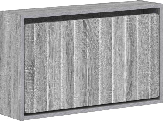 vidaXL Vegghengt skoskap ZWOLLE 71 x 17 x 43 cm Konstruert tre