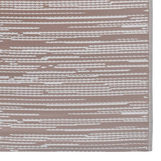 vidaXL Uteteppe brun 120x180 cm PP