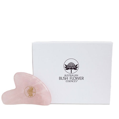 Australian Bush Flower Essences Gua Sha Tool Rosakvarts