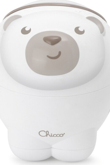 Chicco First Dreams Polar Bear baby-nattlys Frittstående Beige Hvit