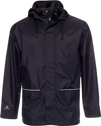 Elka Arbeidsjakke vanntett 086005 sort str. 2XL