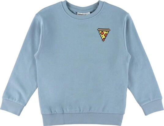 Name It Nkmvasha Ls Nreg Sweat Unb Blue 146 152