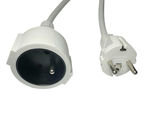 Microconnect Power Extension Cord EU To Microconnect Power Extension Cord EU To