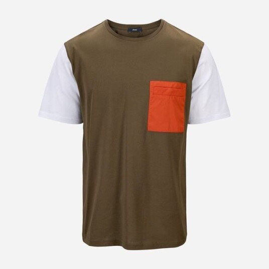 Herno Cotton Jersey T-Shirt - Militare Grønn 50 Herno Cotton Jersey T-Shirt - Militare Grønn 50