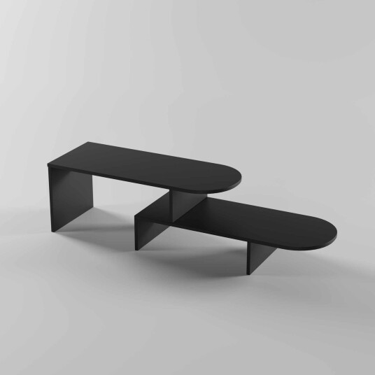 Deliones sofabord 100 cm - Svart
