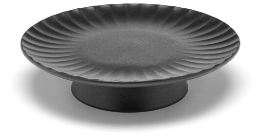 Serax Inku kakefat L Ø24 cm Black
