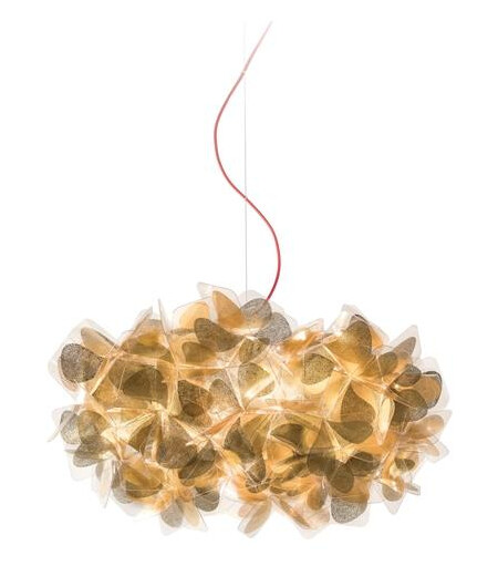 SLAMP Clizia Mama Non Mama Taklampe Gull/ Rød Tråd SLAMP Clizia Mama Non Mama Taklampe Gull/ Rød Tråd